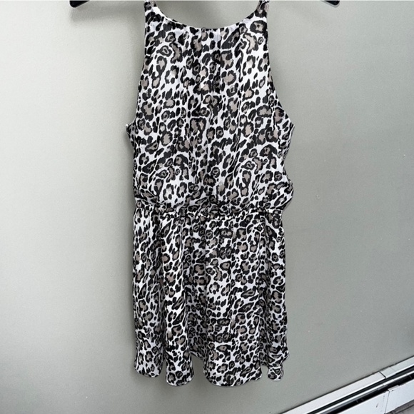 Francesca’s Mini Dress/2 in total/Red and Leopard Print/Size Medium - Picture 4 of 5